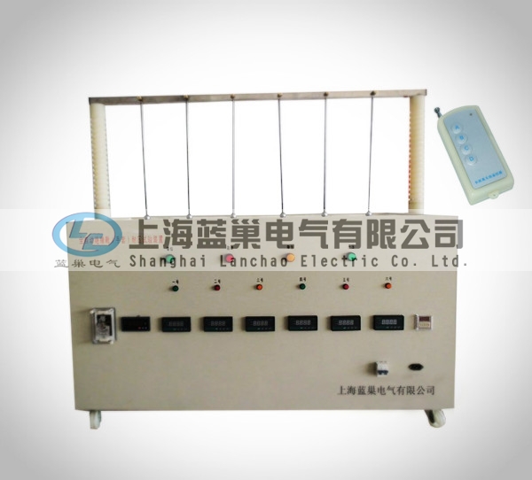 LCJX-6S遙控型絕緣靴絕緣手套耐壓儀是上海藍(lán)巢電氣根據(jù)國家電力公司發(fā)布的《電力安全工器具預(yù)防性試驗(yàn)規(guī)程》要求，并遵從廣大用戶反饋意見，不斷改進(jìn)而設(shè)計(jì)生產(chǎn)的絕緣靴（手套）批量試驗(yàn)的專用設(shè)備